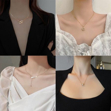 Wholesale Jewelry Long Silver Necklaces In Low Price