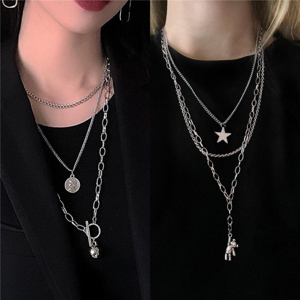 Factory Jewelry Animal layer Necklaces Wholesale