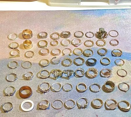 Wholesale Jewelry Affordable Metal Rings Sell By Kilo