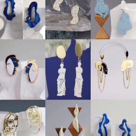 Niche Jewelry Vintage Style Earrings Wholesale Market