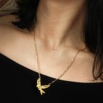 Fashion Jewelry 18K Gold Plated Stainless Steel Bird Jewelry Sets