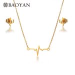 Fashion Star Bar African Jewelry Set Gold For Women