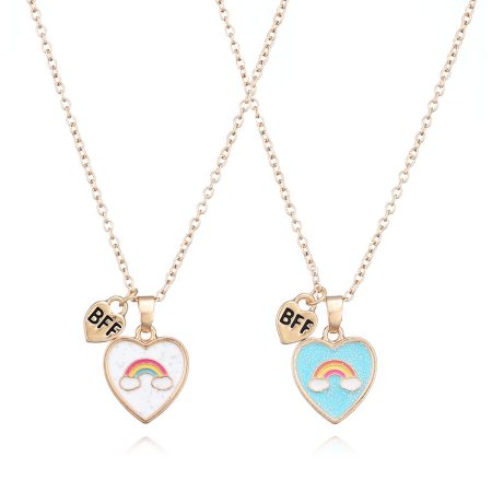 Fashion Zinc Alloy Enamel Necklace Jewelry Set