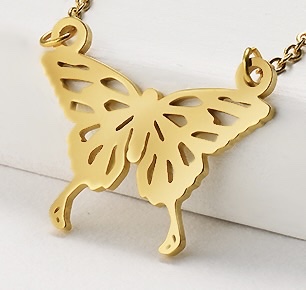 Stainless Steel Butterfly Jewelry Sets