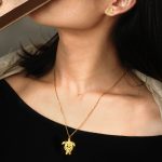 Fashion Jewelry 18K Gold Plated Stainless Steel Turtle Jewelry Sets