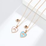 Fashion Zinc Alloy Enamel Necklace Jewelry Set