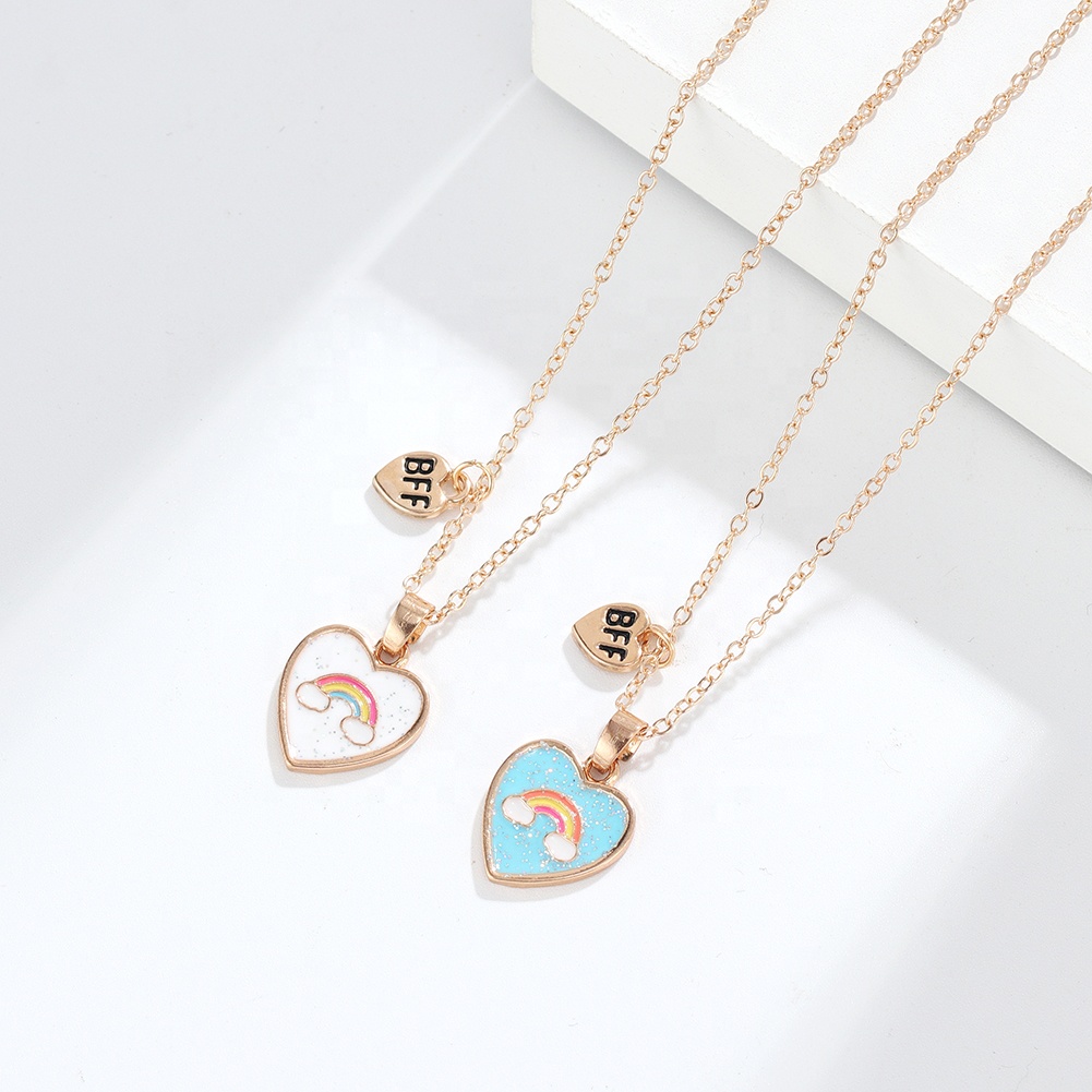 Fashion Zinc Alloy Enamel Necklace Jewelry Set