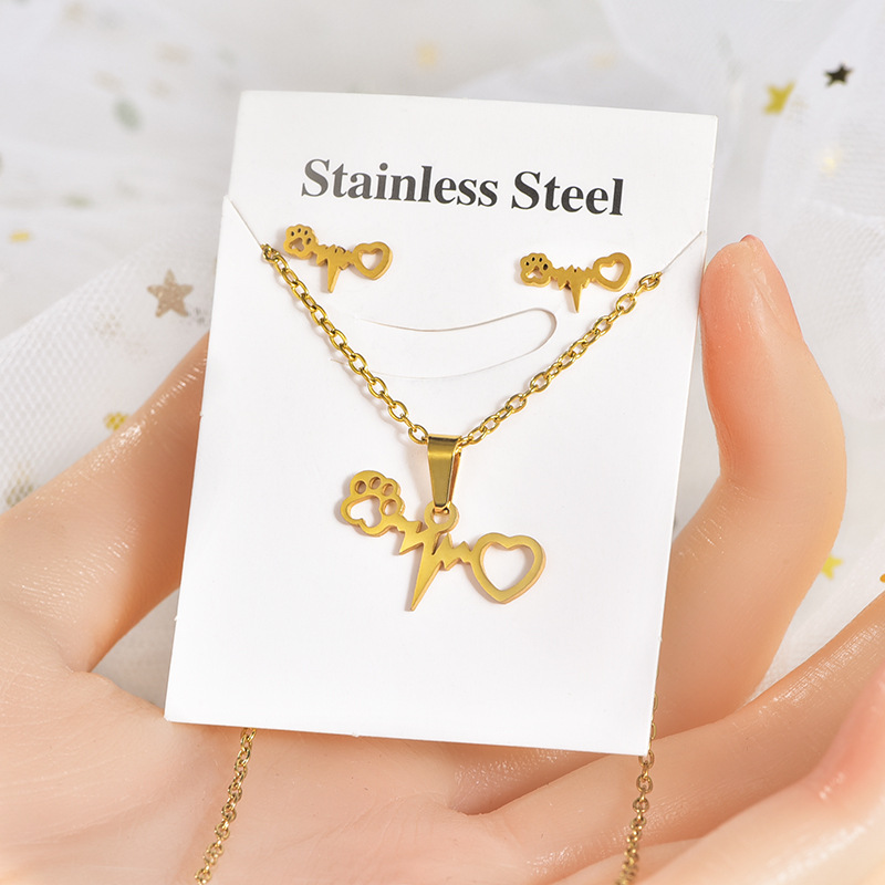 Necklace Earrings Set