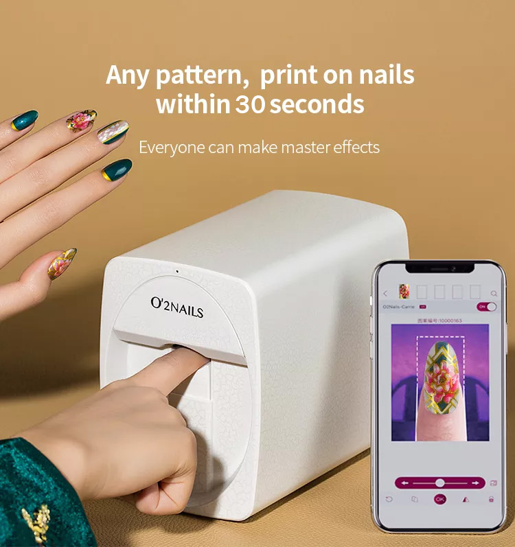 Smart Professional Mobile Nail Art Machine
