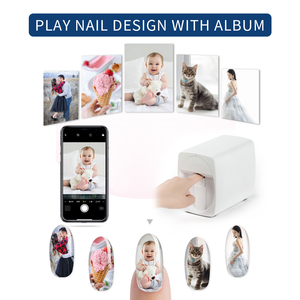 Smart Professional Mobile Nail Art Machine