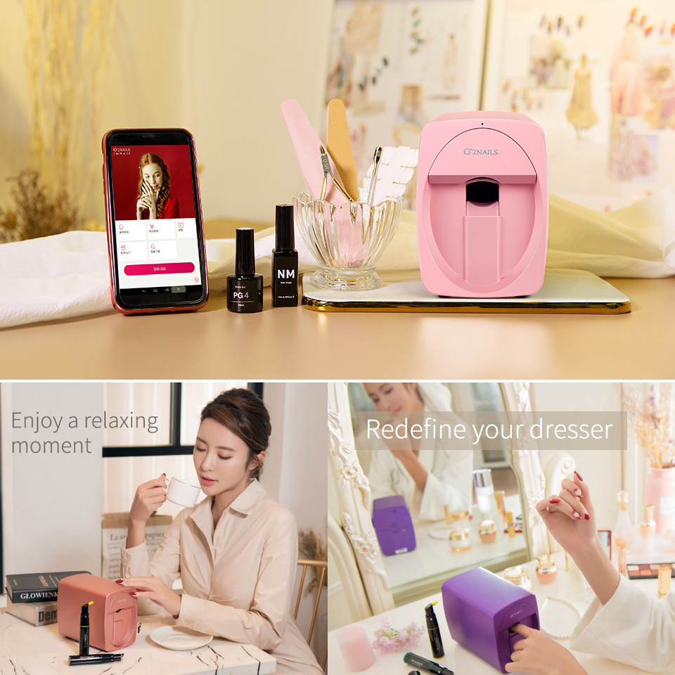 Smart Professional Mobile Nail Art Machine