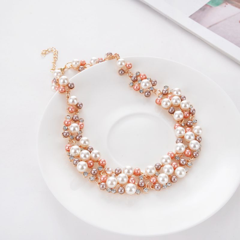 Classic Temperament Pearl Bridesmaid Jewelry Set