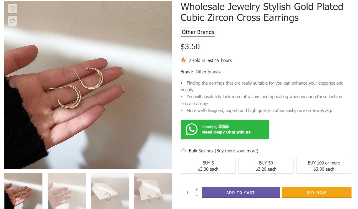 wholesale jewelry metals