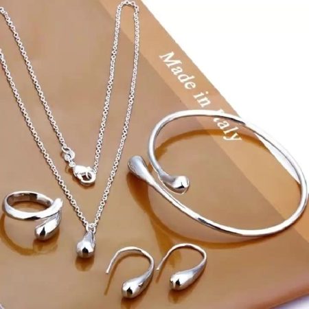 Fashion Elegant Silver Jewelry Sets