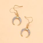 2022 Star And Moon Earring Necklace Jewelry Sets