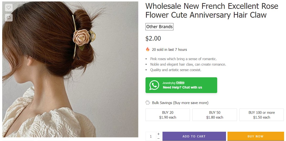 Fashion wholesale hair accessories