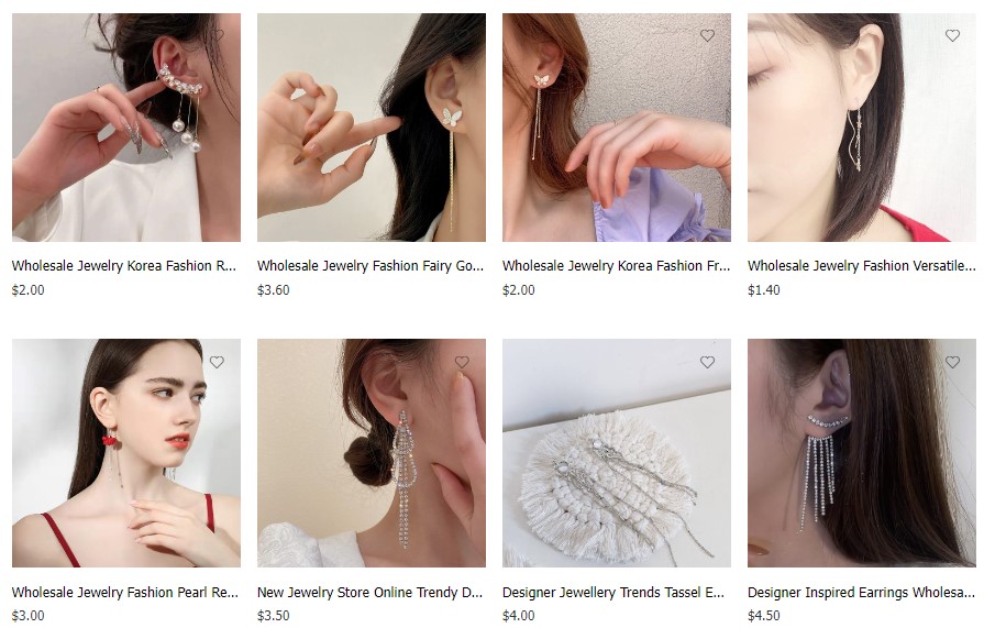 Bulk earrings