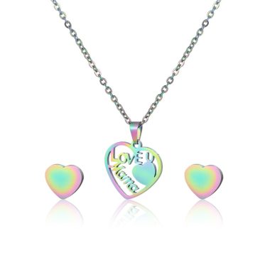 Wholesale Mothers Day Gifts Necklace Earring Set