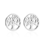 High Polished Stainless Steel Stud Earrings Jewelry Sets
