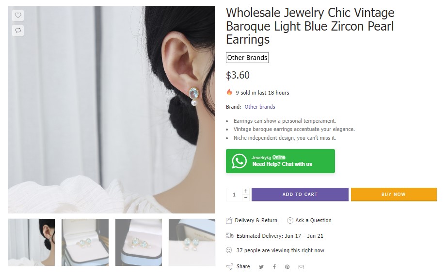 Bulk Earrings