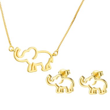 New Design Women Elephant Jewelry Set