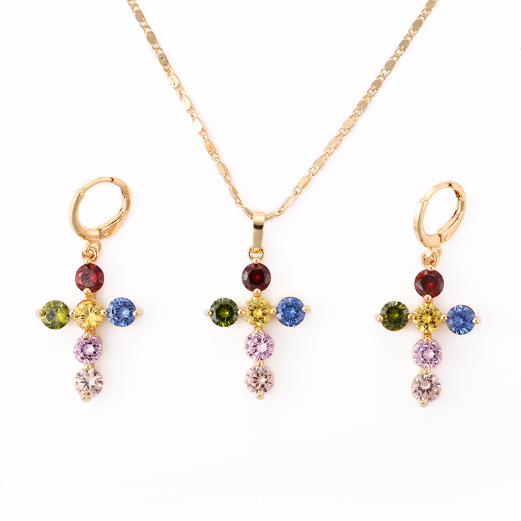 Hengdian Fashion Earrings Pendant Jewelry Sets for Women