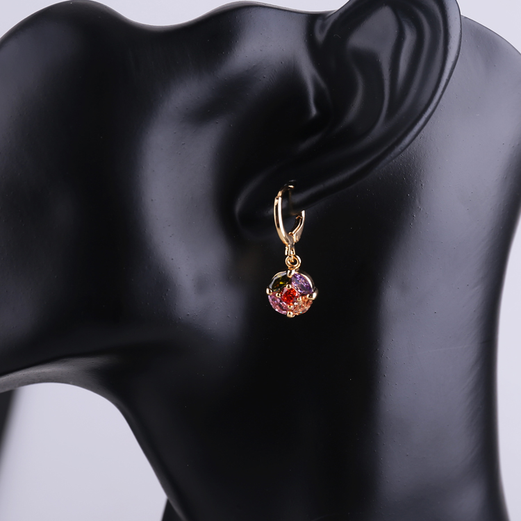 Hot Fashion Color Stone Gold Plated African Gl Jewelry Sets