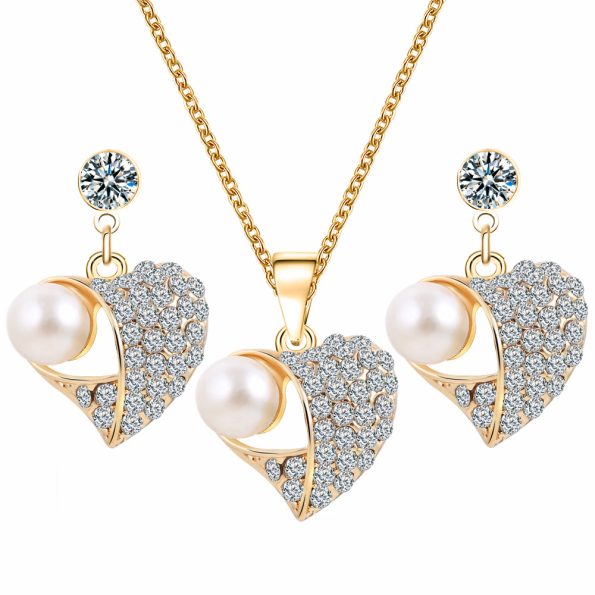 Fashion Bridal Wedding Jewelry Set Women Wholesale