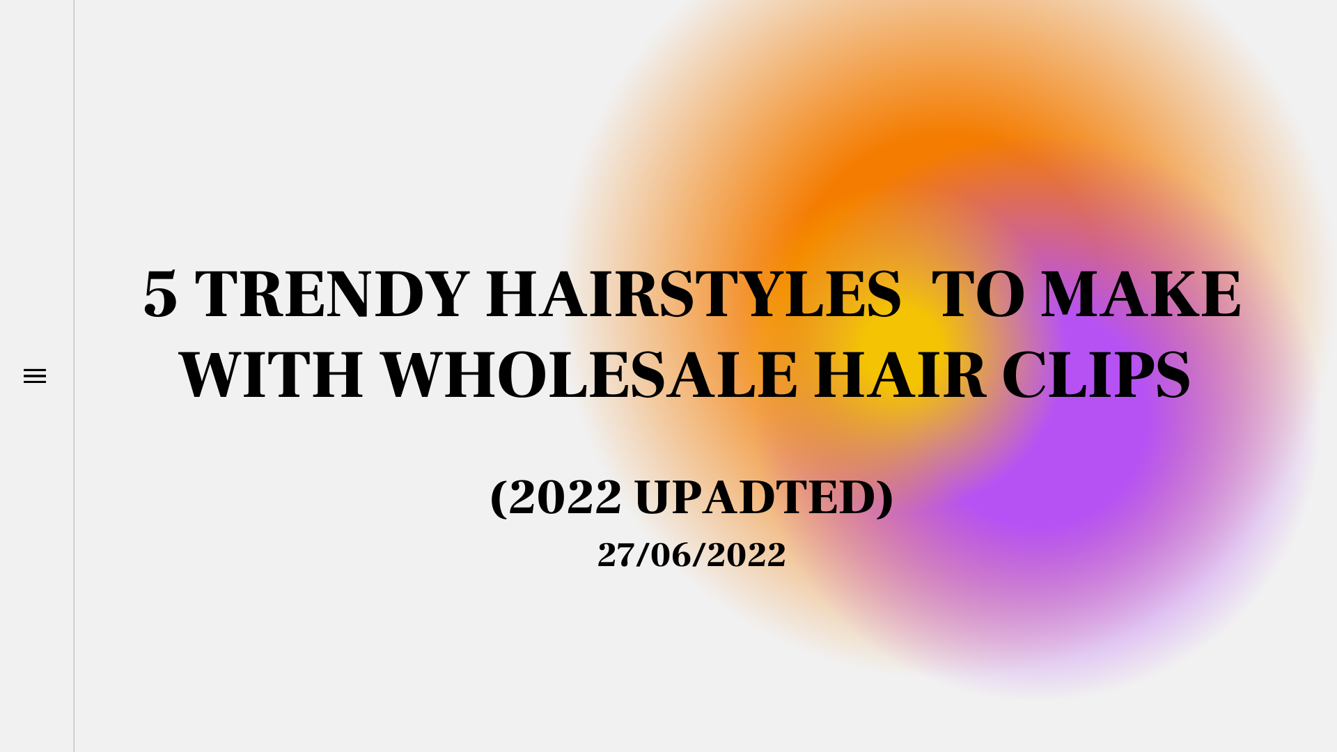 Wholesale Hair Clips
