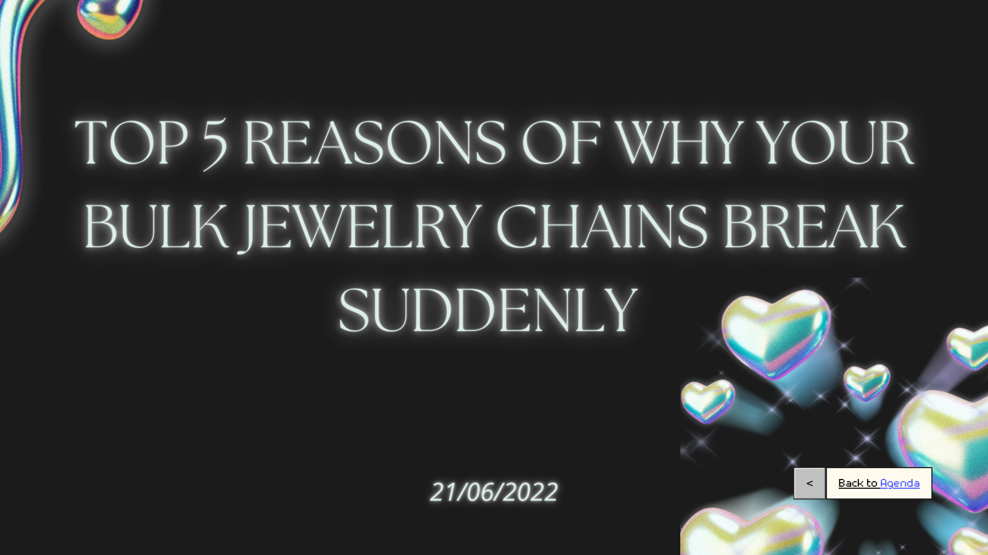 bulk jewelry chains