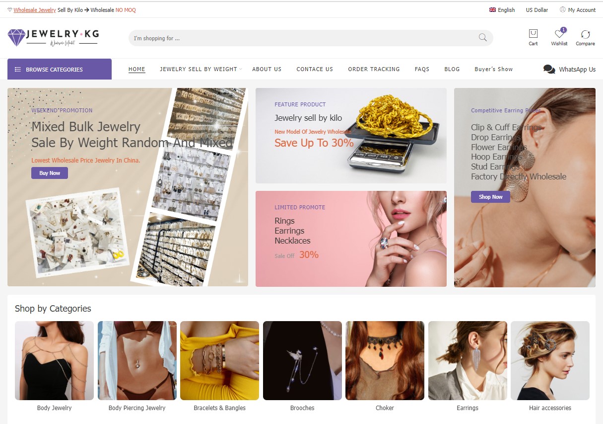 Fashion wholesale jewelry