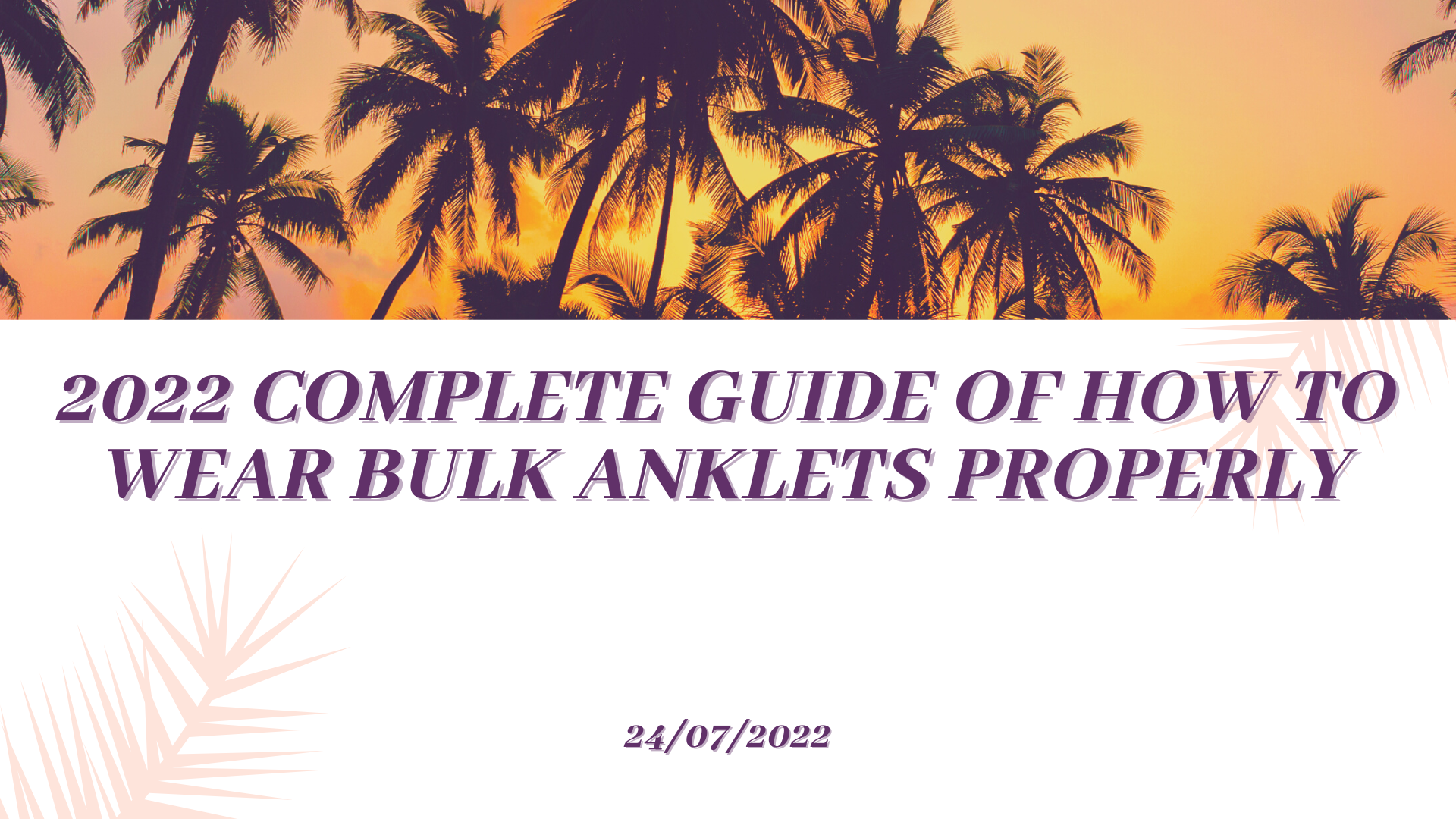 Bulk Anklets