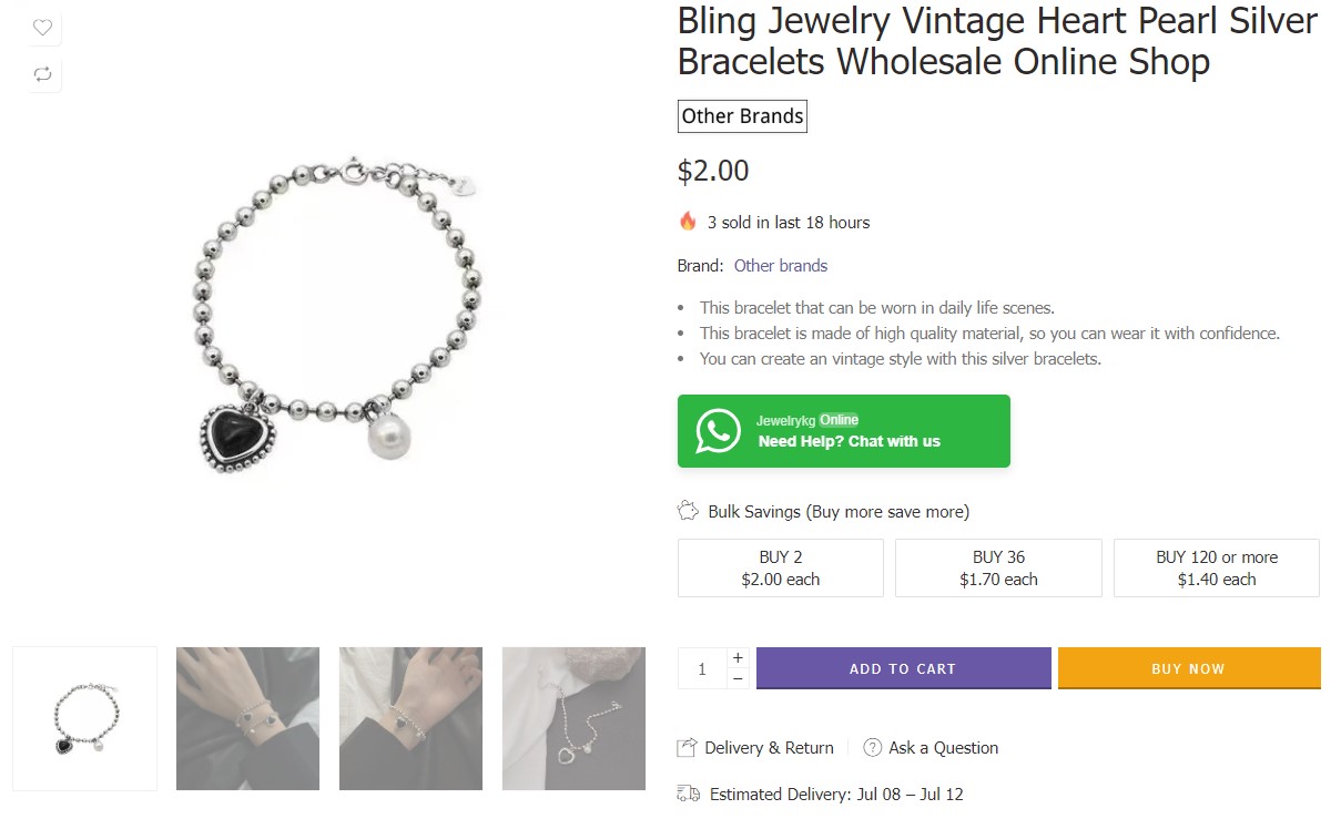 bulk bracelets