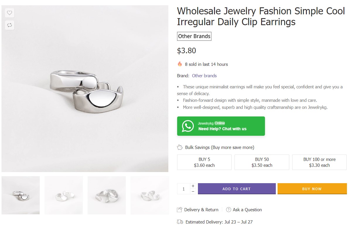 bulk earrings styles