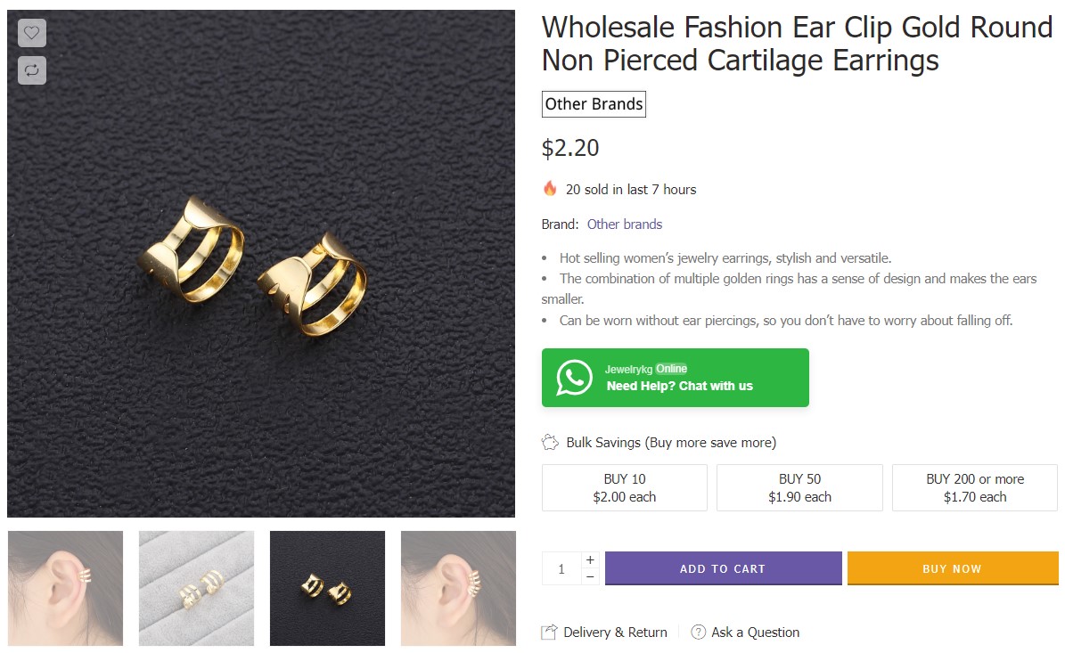 bulk earrings styles