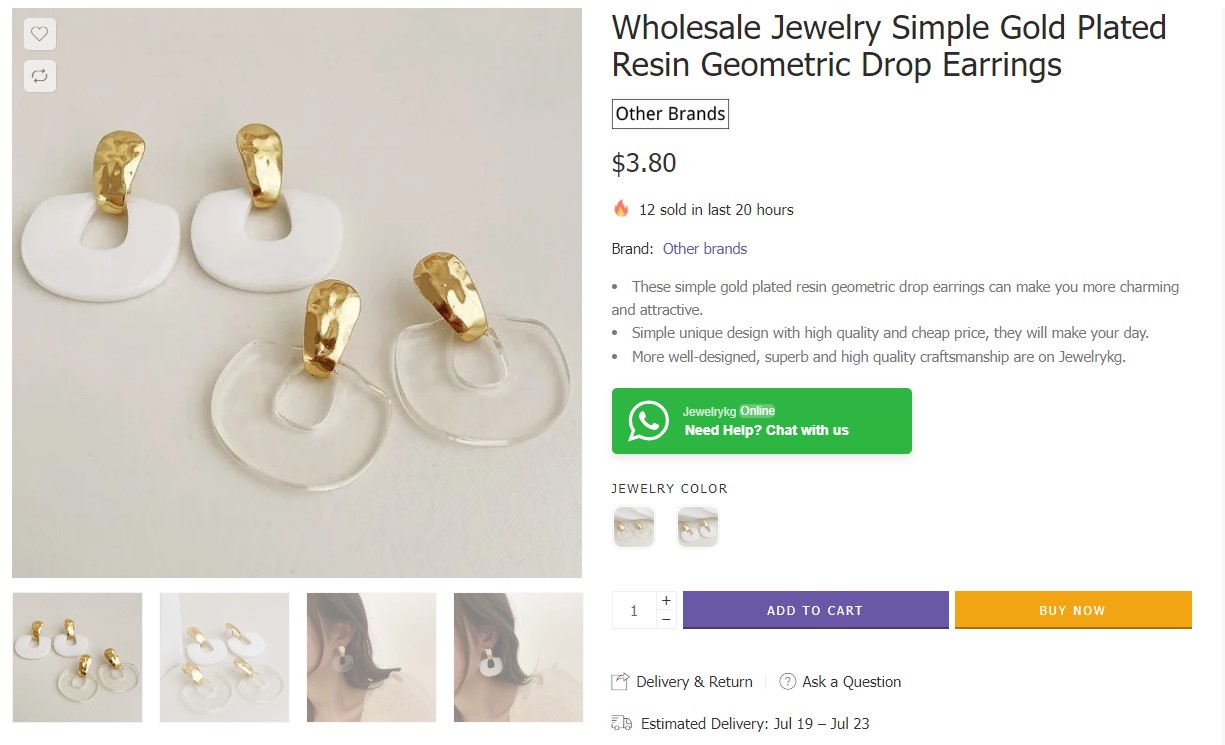 bulk fashion jewelry