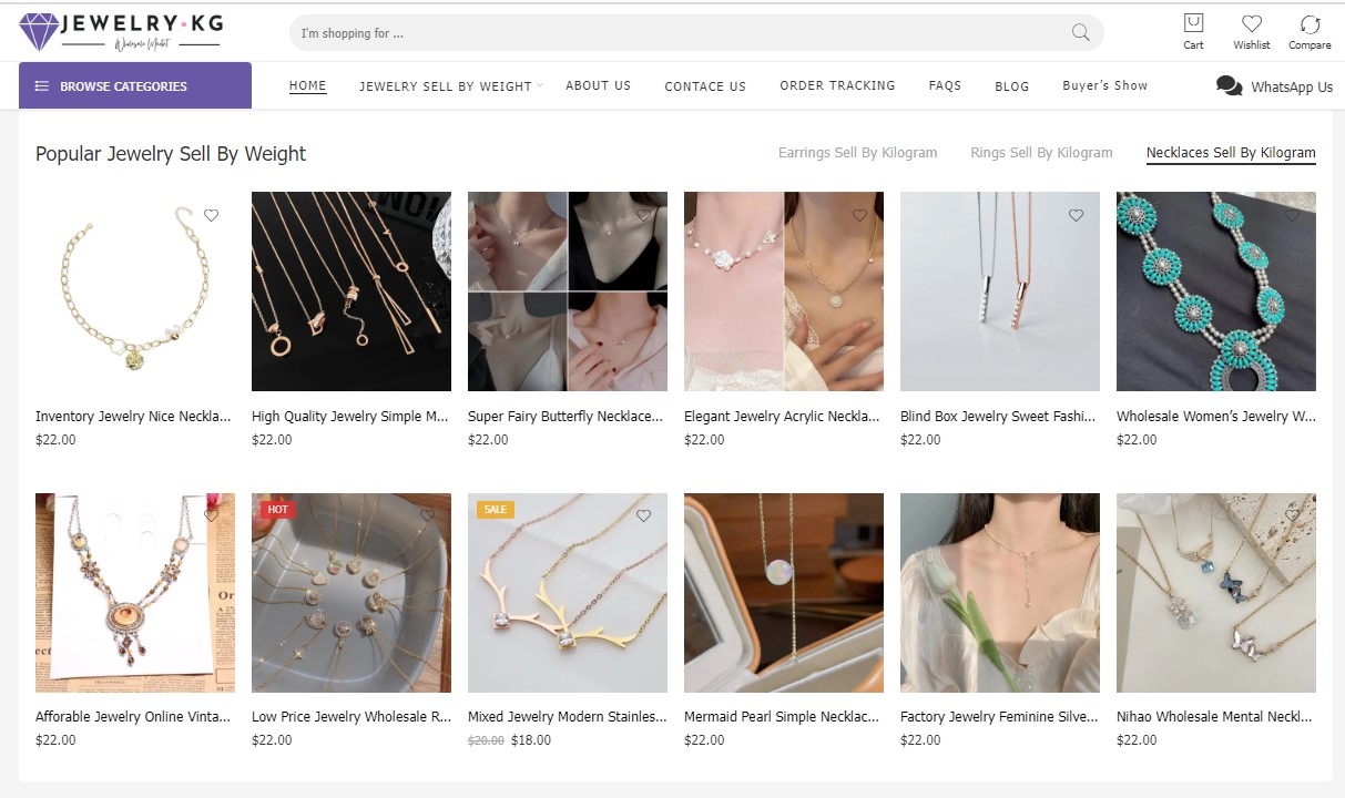 bulk jewelry pieces