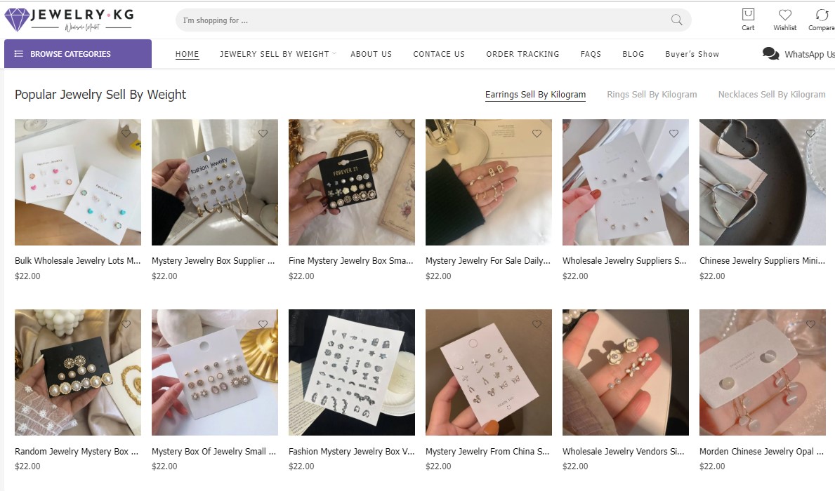 bulk jewelry pieces