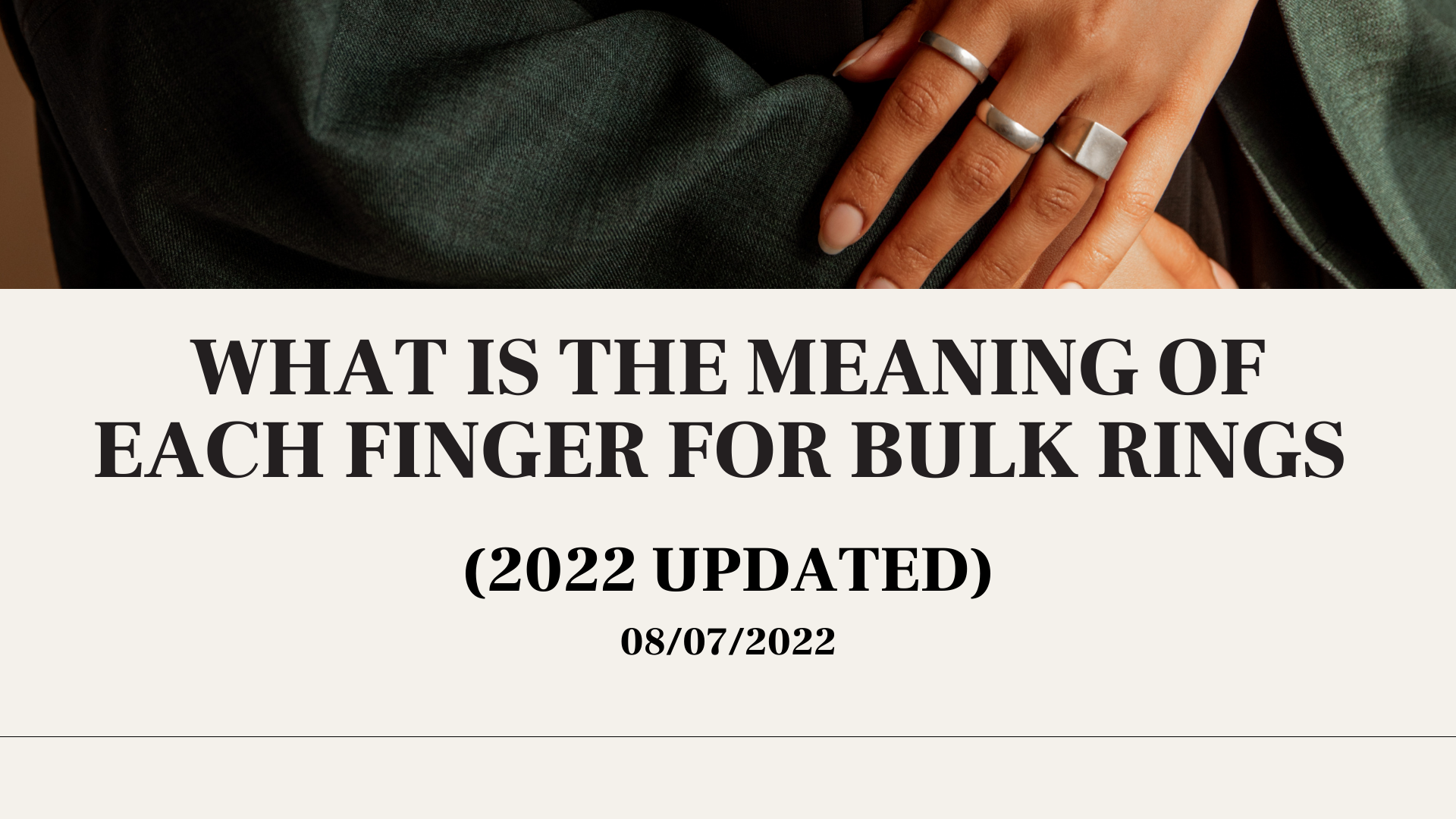 Bulk Rings