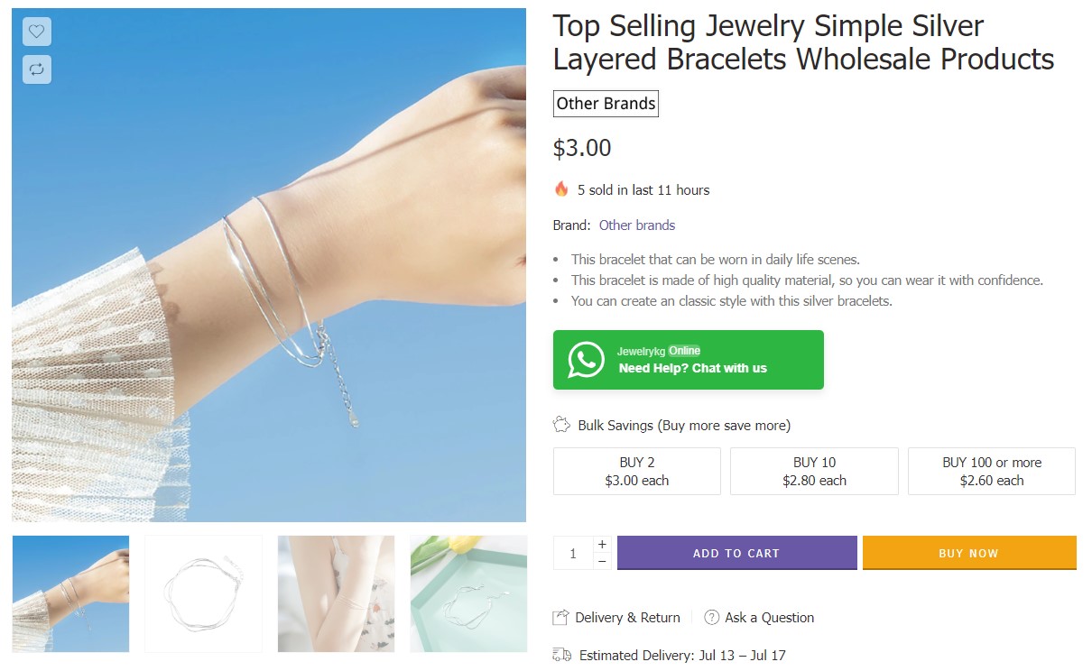 minimalist bulk jewelry