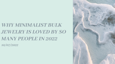 Minimalist Bulk Jewelry