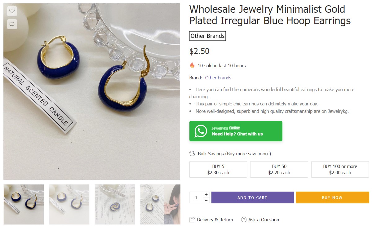 minimalist bulk jewelry