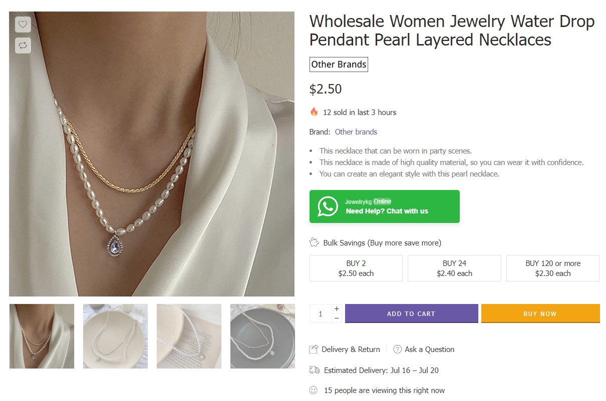 retro bulk jewelry