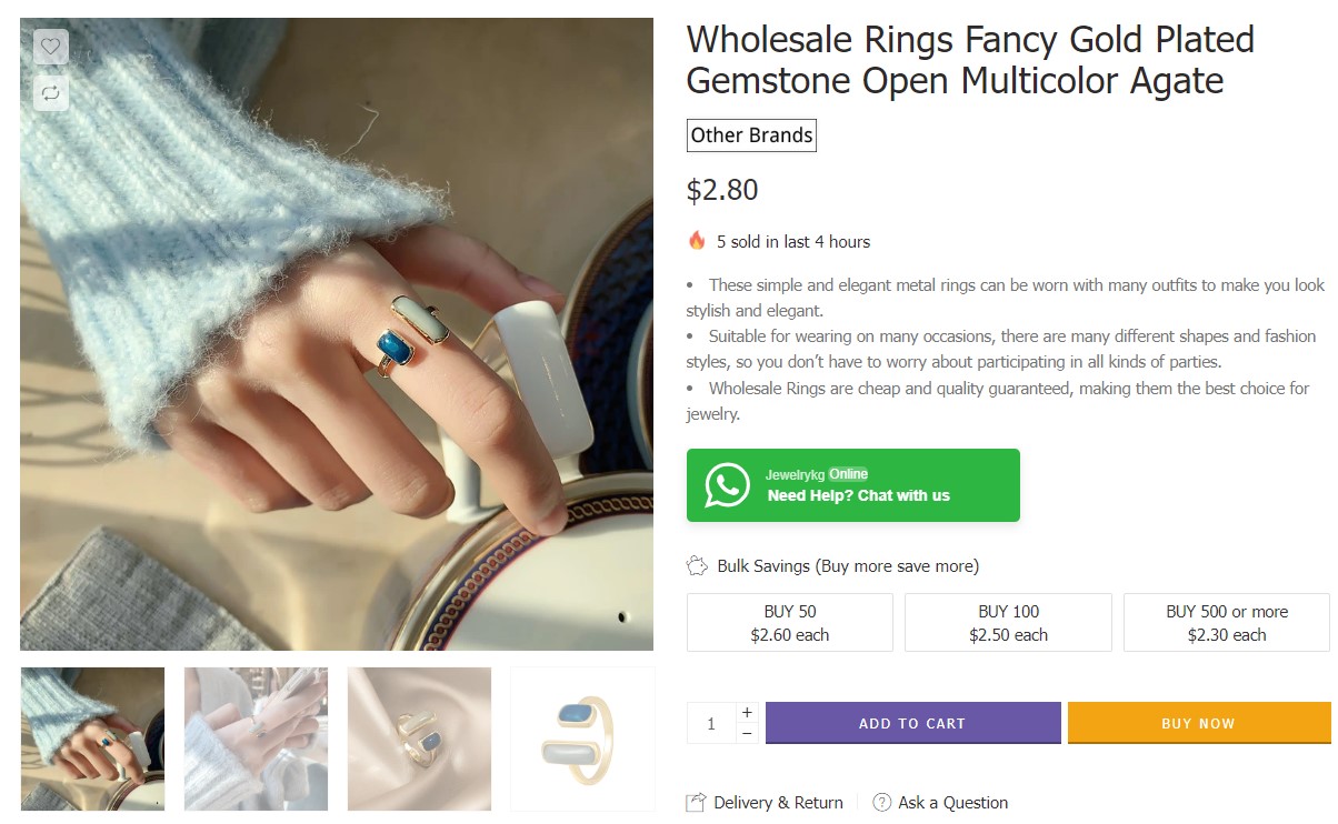 retro bulk jewelry