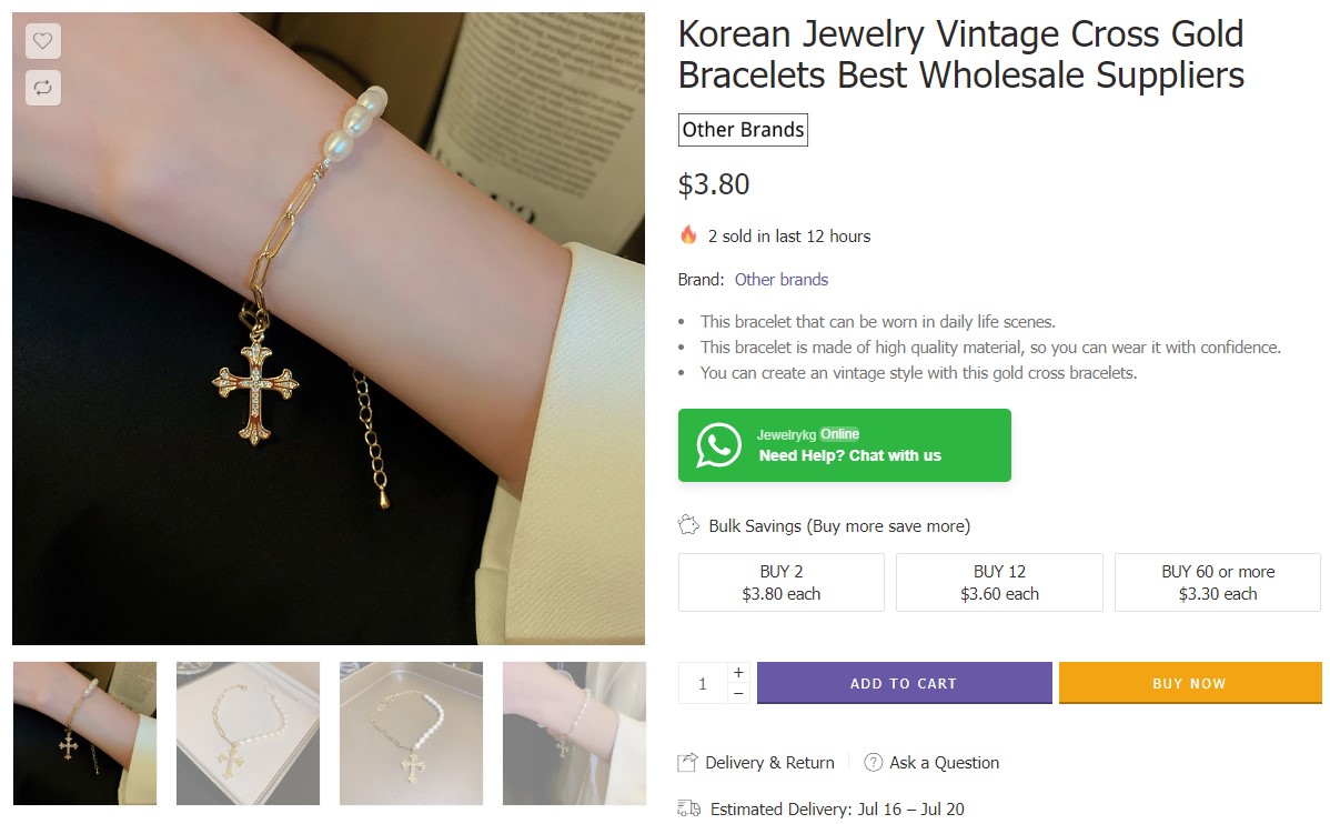 retro bulk jewelry