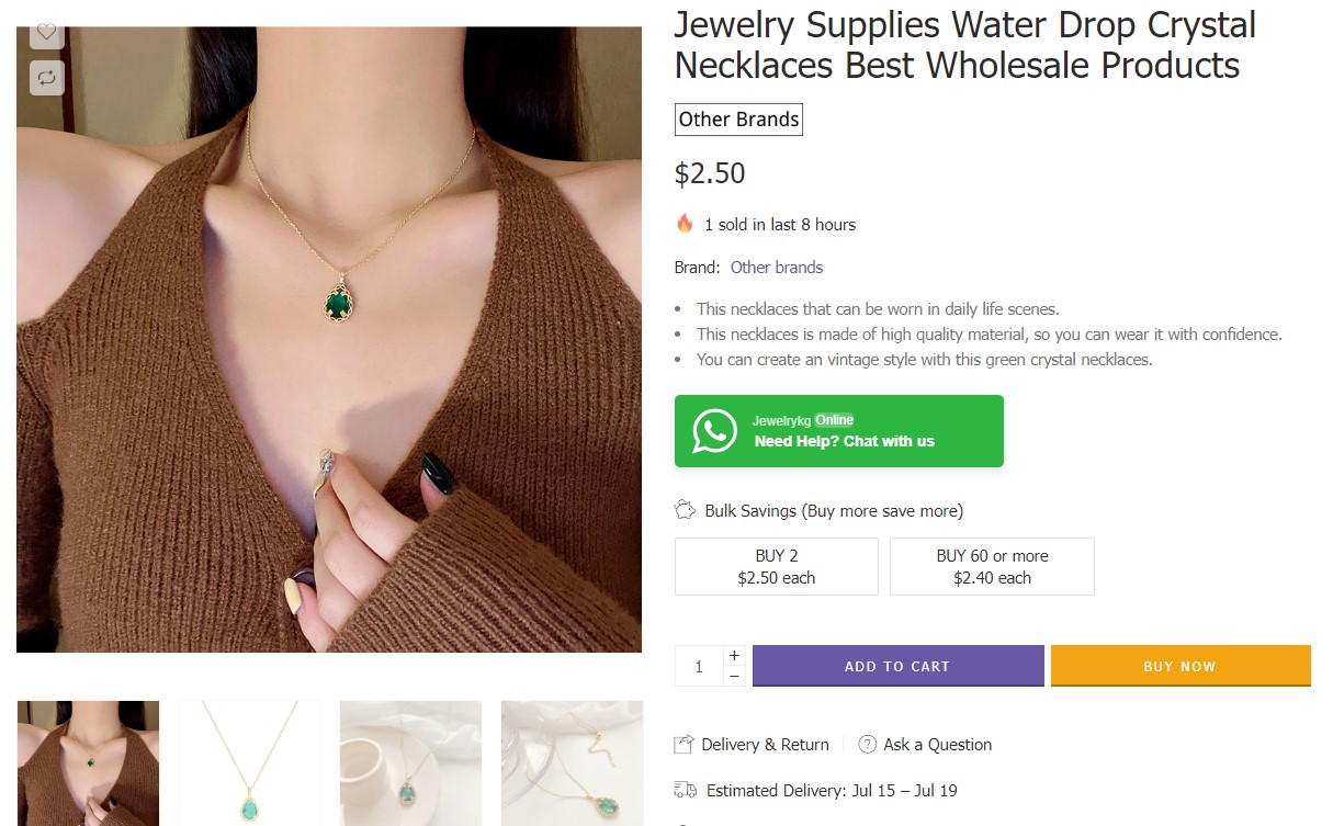 vintage wholesale jewelry