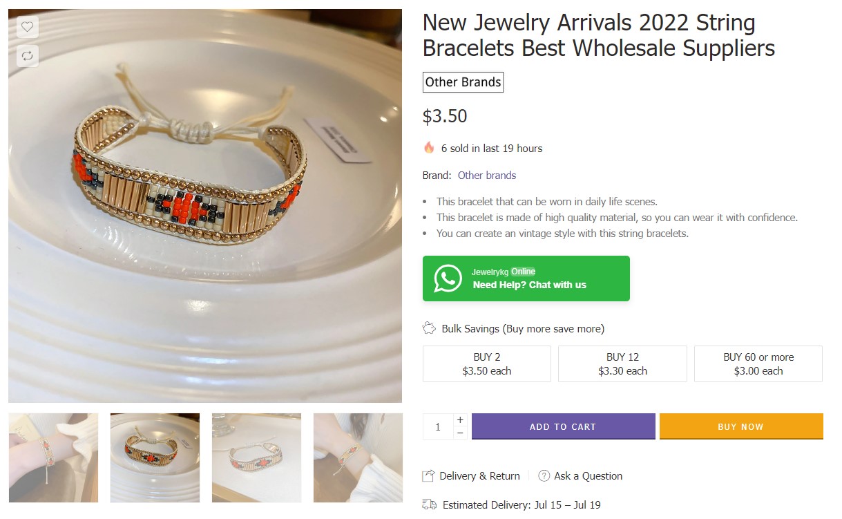 vintage wholesale jewelry