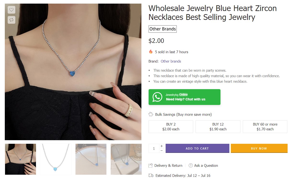 wholesale pendant necklaces