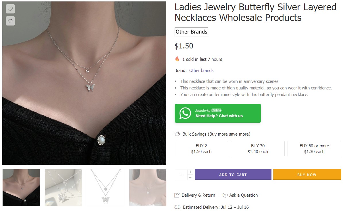 wholesale pendant necklaces