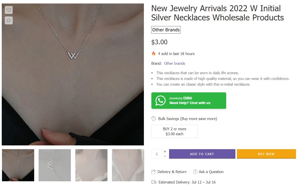 wholesale pendant necklaces